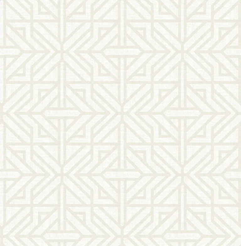 Hesper Geometric Wallpaper - Ivory — Ảnh 4