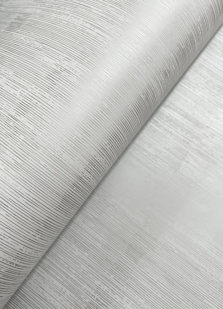 Somerset Abstract Stripe Wallpaper - Light Grey — Ảnh 6