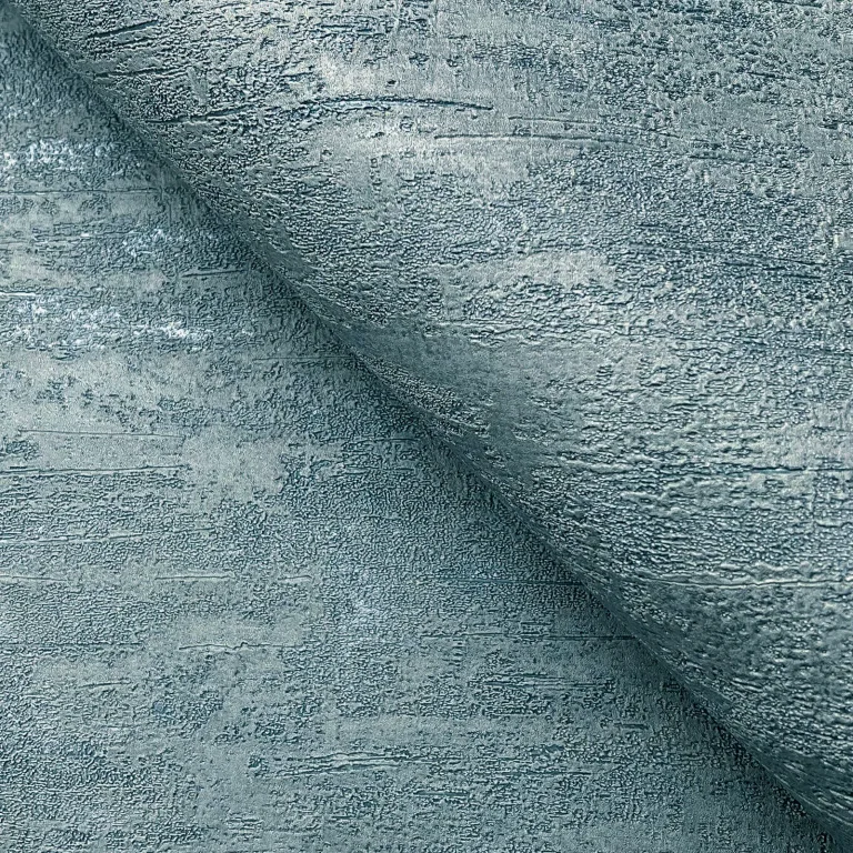 Weathered Stucco Wallpaper - Dusty Blue — Ảnh 6