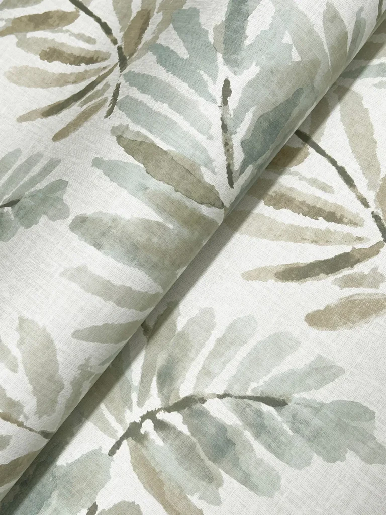 Serenade Ferns Wallpaper - Aqua — Ảnh 4