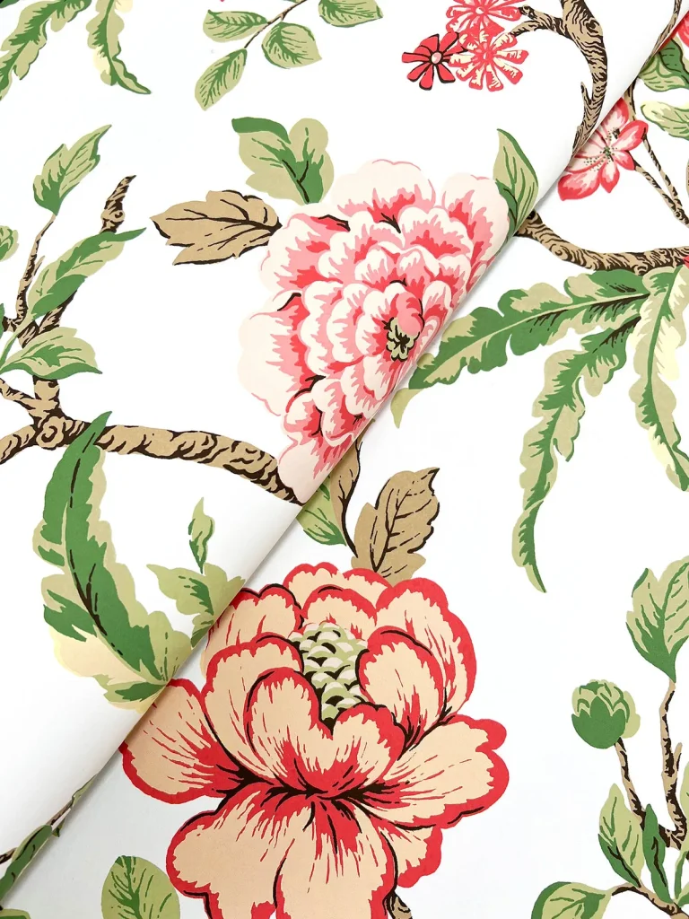 Ronald Redding Courtyard Botanical Wallpaper - Rose — Ảnh 3