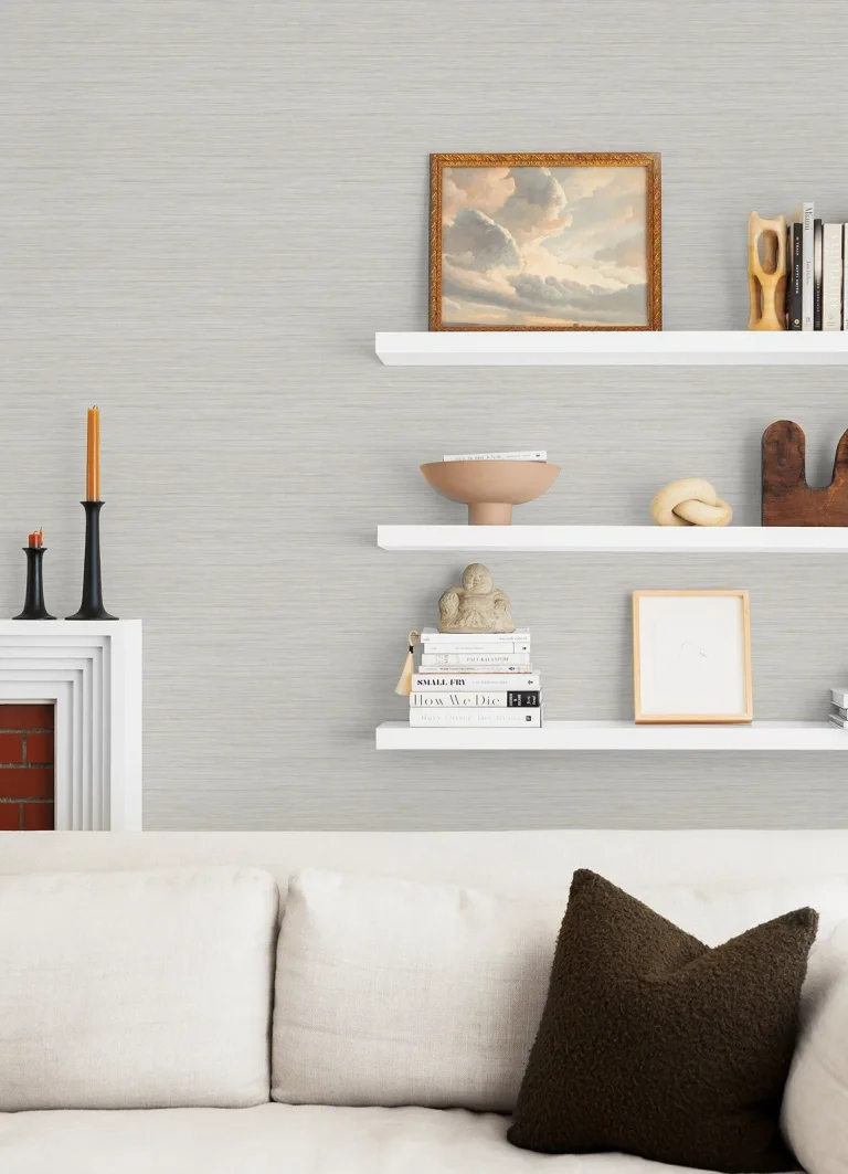Barnaby Texture Wallpaper - Off-white — Ảnh 3