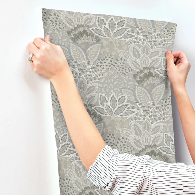 Catherine Botanical Wallpaper - Taupe — Ảnh 3