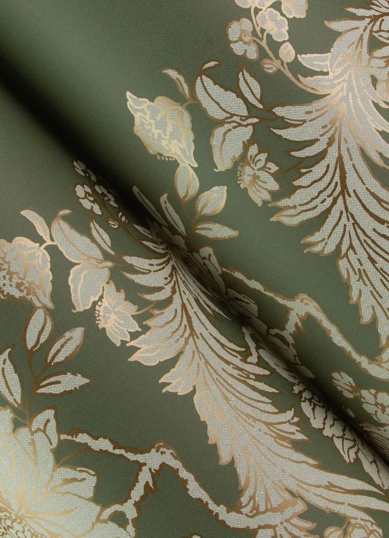 Chris Loves Julia Gisela Floral Columns Wallpaper - Green — Ảnh 7