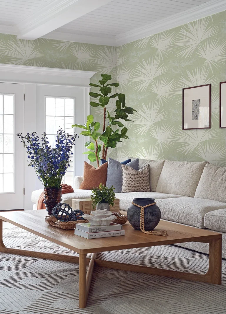 Hatteras Wallpaper - Light Green — Ảnh 4