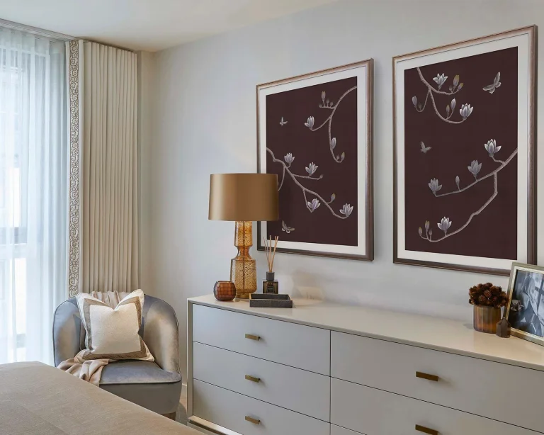 Rubellite Artwork - Magnolia Canopy - Small / Triptych — Image 4