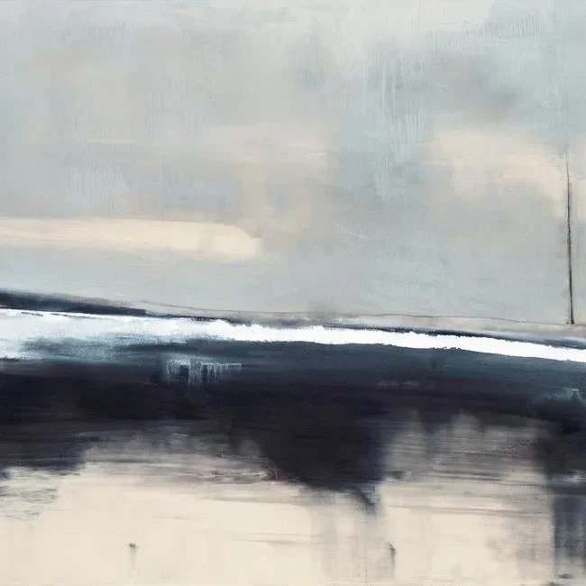 Grounded Wall Mural - Navy — Image 4