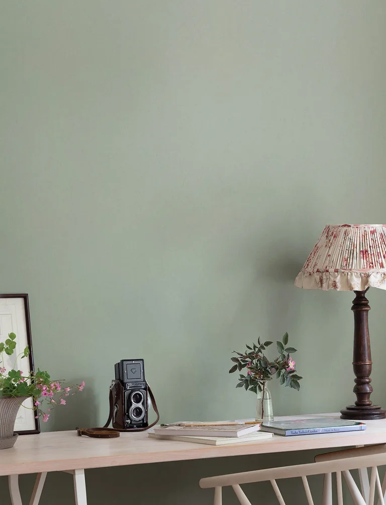Parget Vår Textured Wallpaper - Light Green — Ảnh 4