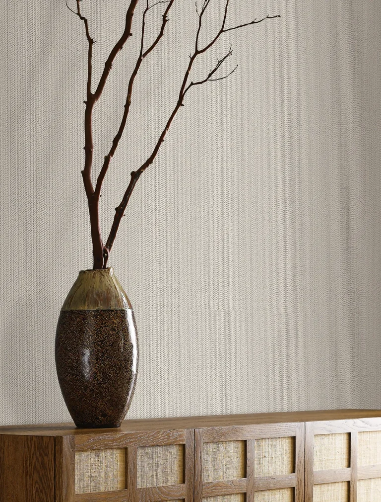 Dutch Braid Wallpaper - Linen — Ảnh 3