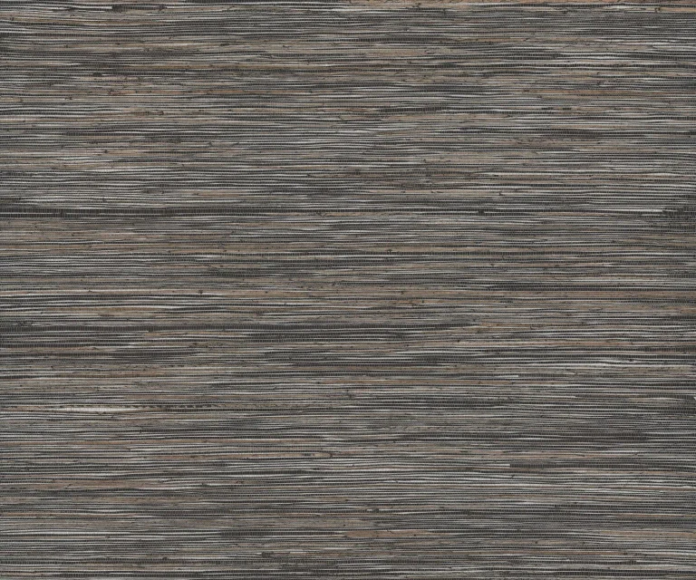Ronald Redding Shimmering Hemp Wallpaper - Black — Ảnh 2