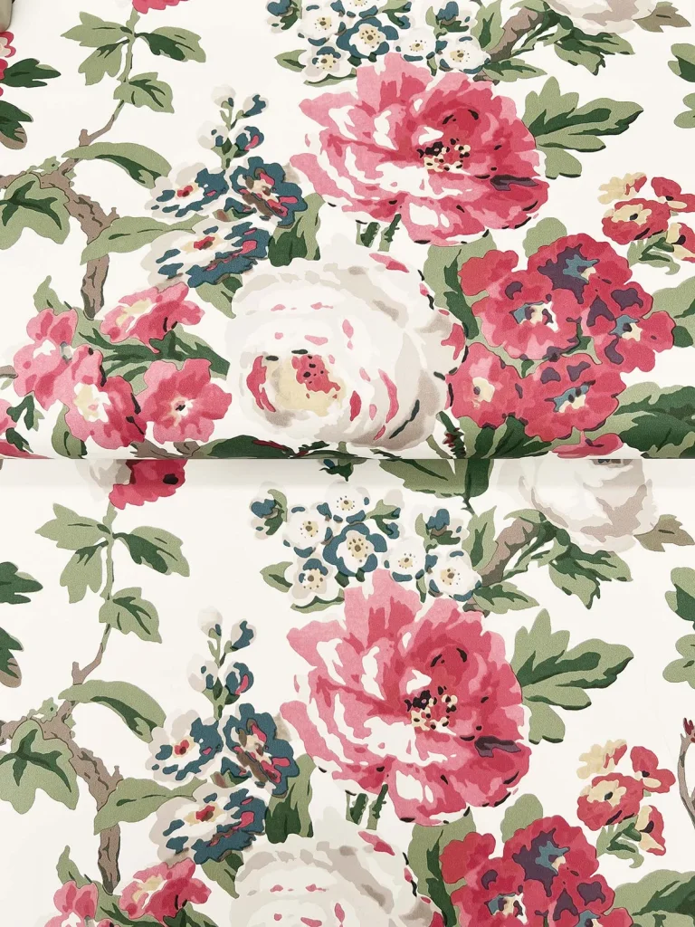Beatrix Vintage Floral Wallpaper - Vintage — Ảnh 2