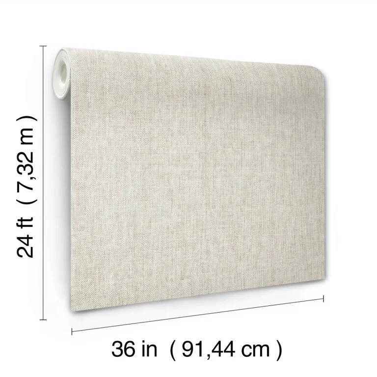 Ronald Redding Edo Paperweave Wallpaper - Smoke — Ảnh 2