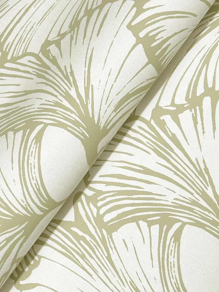 Kyoto Ginkgo Leaf Wallpaper - Moss — Ảnh 3