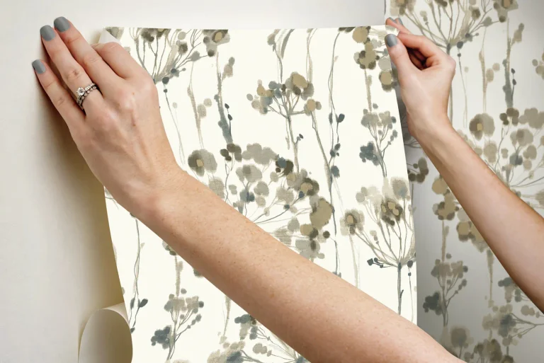 Flourish Peel and Stick Wallpaper - Neutral — Ảnh 6