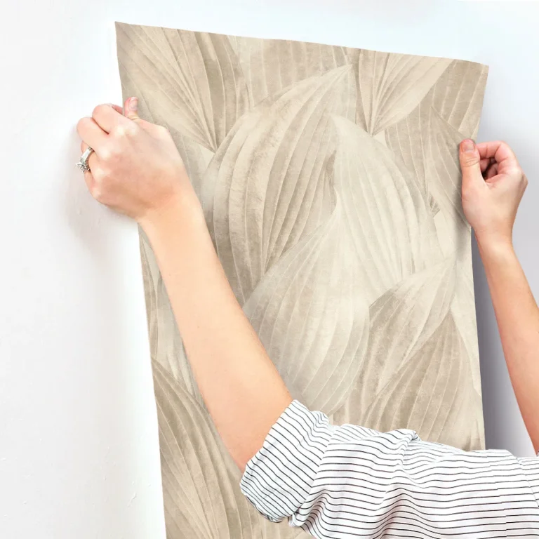 Melora Leaf Wallpaper - Beige — Ảnh 3