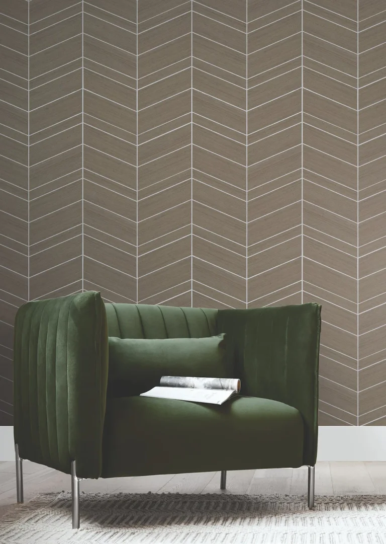 Ronald Redding Chevron Abaca Wallpaper - Cinnamon — Ảnh 4
