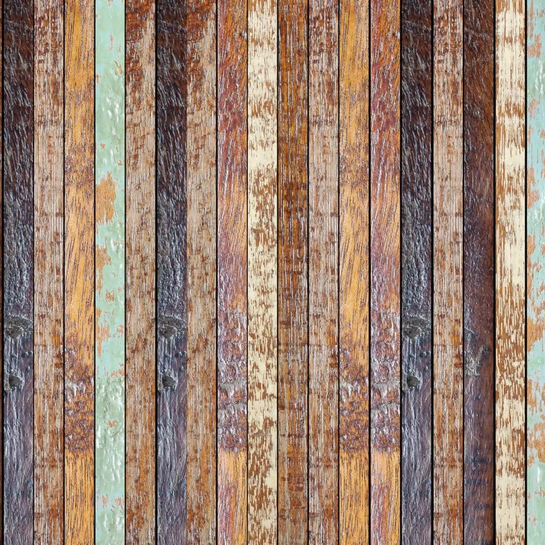 Vintage Wooden Wall - Wall Mural 5192 - 8 Panel - 384cm x 260cm — Ảnh 2