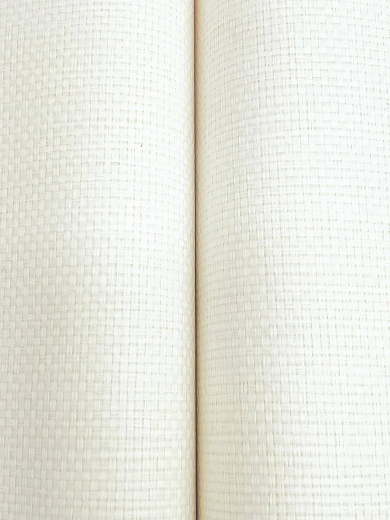 Ronald Redding Satin Paperweave Wallpaper - White — Ảnh 4