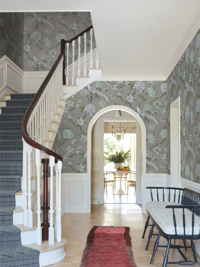 Fanciful Wallpaper - Grey