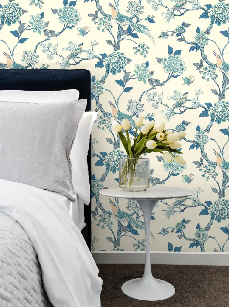 Fanciful Wallpaper - Blue — Image 4
