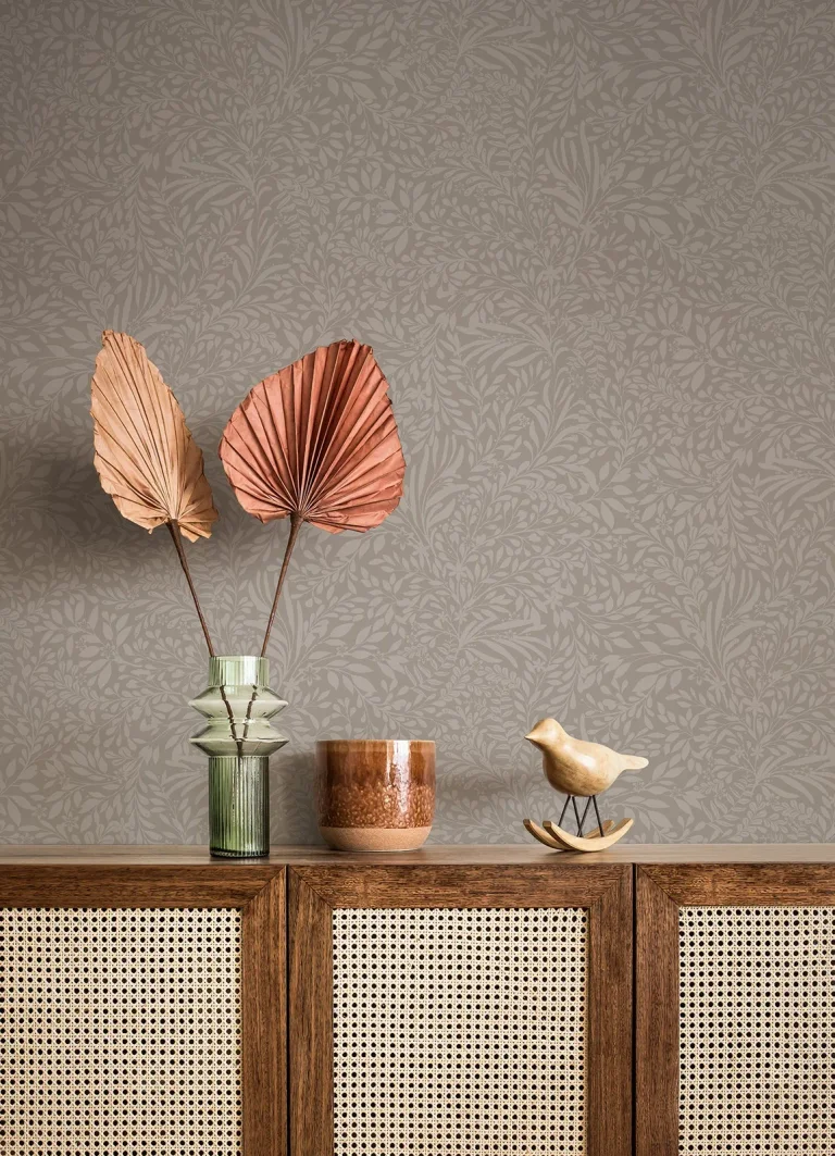 Kristina Botanical Wallpaper - Grey — Ảnh 3