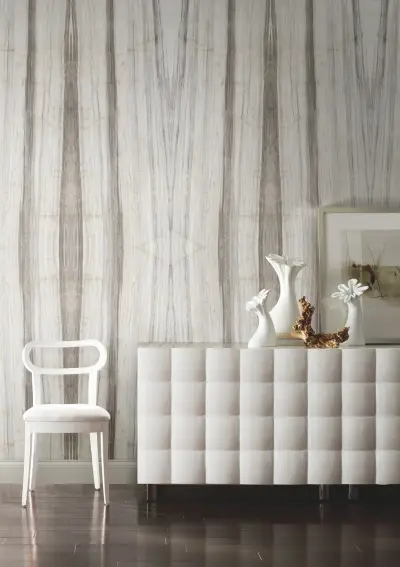 Spanish Marble Peel and Stick Wall Mural - Smoke