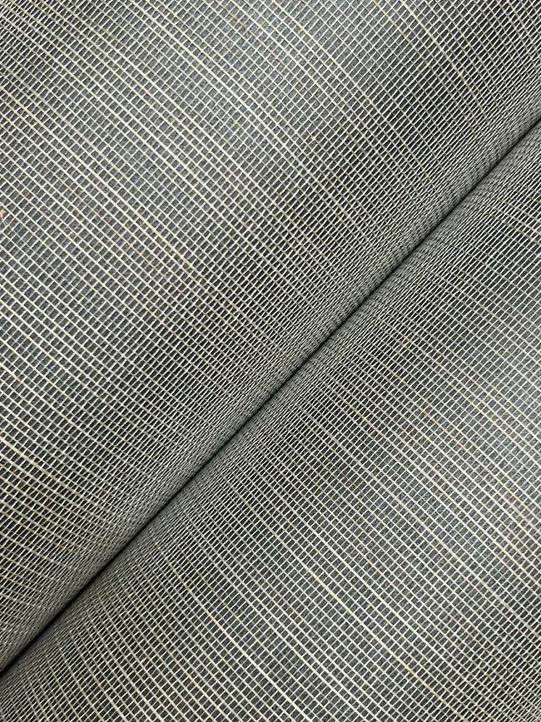 Ronald Redding Abaca Weave Wallpaper - Charcoal — Ảnh 5