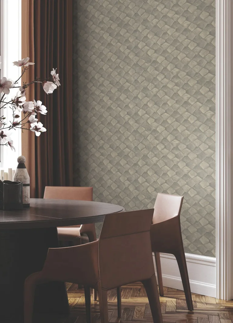 Waterford Tiled Wallpaper - Gold