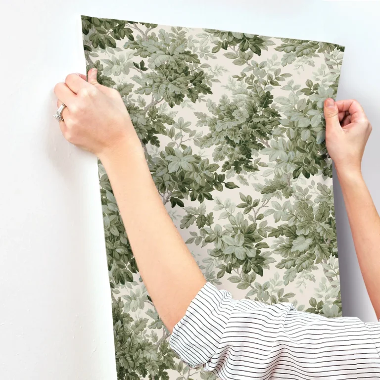 Greenwood Deciduous Wallpaper - Moss — Ảnh 7