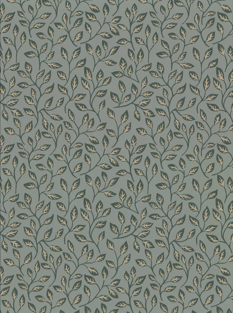 Posey Vines Wallpaper - Green — Image 3