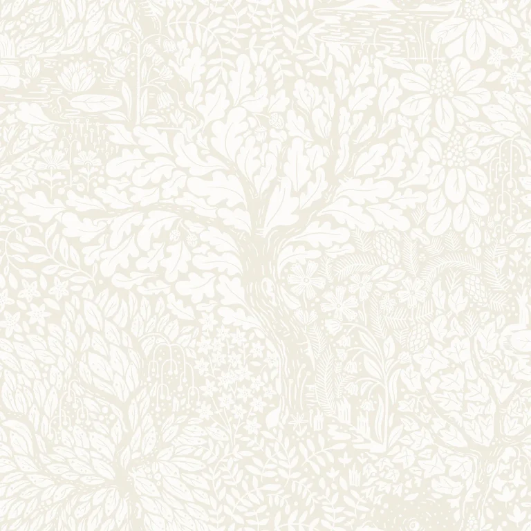 Olle Forest Sanctuary Wallpaper - Cream — Ảnh 2