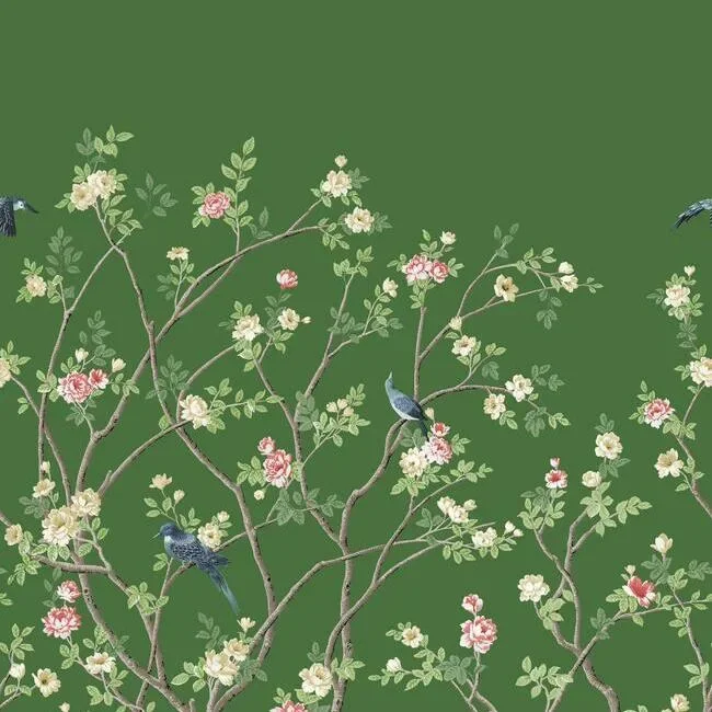 Ronald Redding Lingering Garden Wall Mural - Green — Ảnh 4