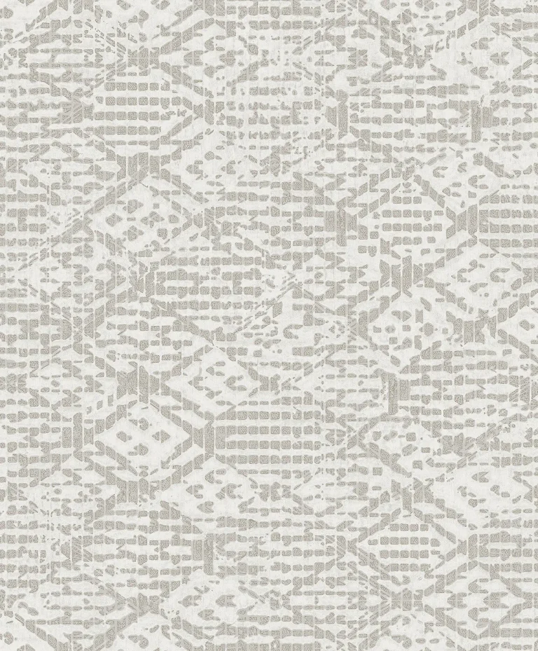 Helene Glitter Geometric Wallpaper - Silver — Ảnh 4