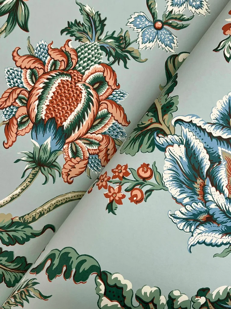 Ronald Redding Monroe Wallpaper - Teal — Ảnh 4
