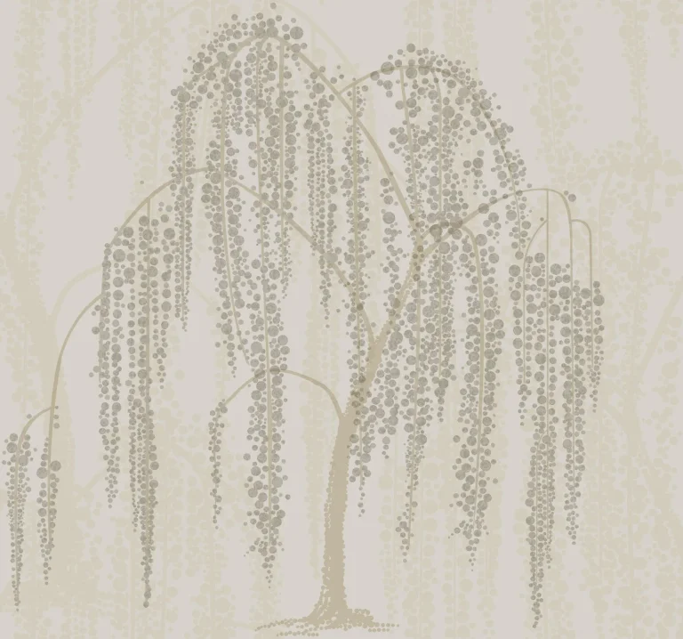 Candice Olson Willow Glow Wallpaper - Light Taupe — Ảnh 2