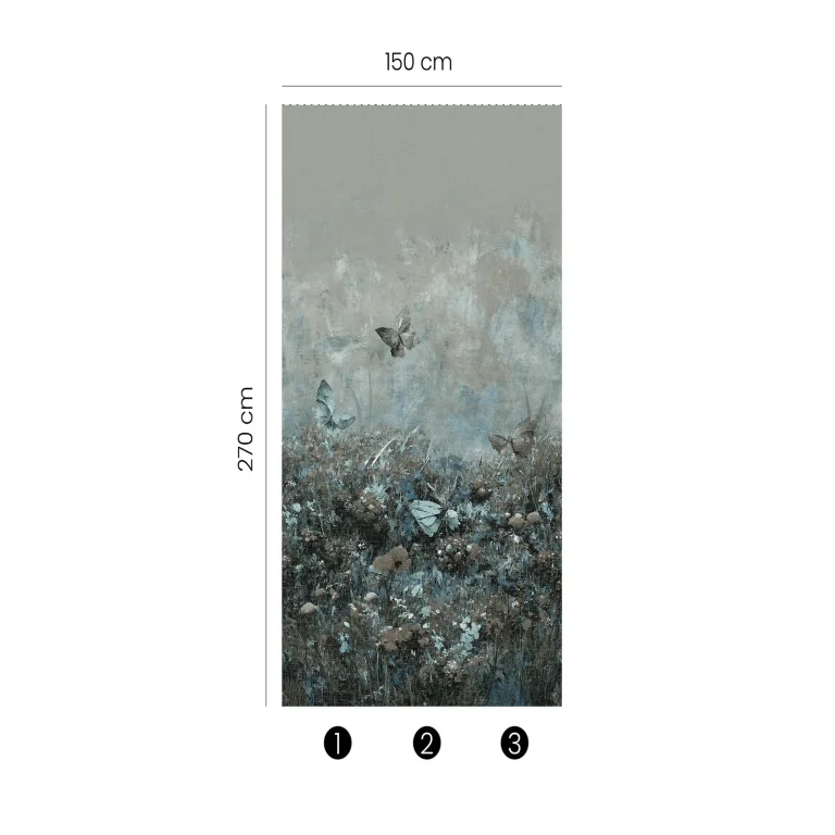 Fashion For Walls Digital Wallpaper Wall Mural - 2551N82 — Ảnh 2