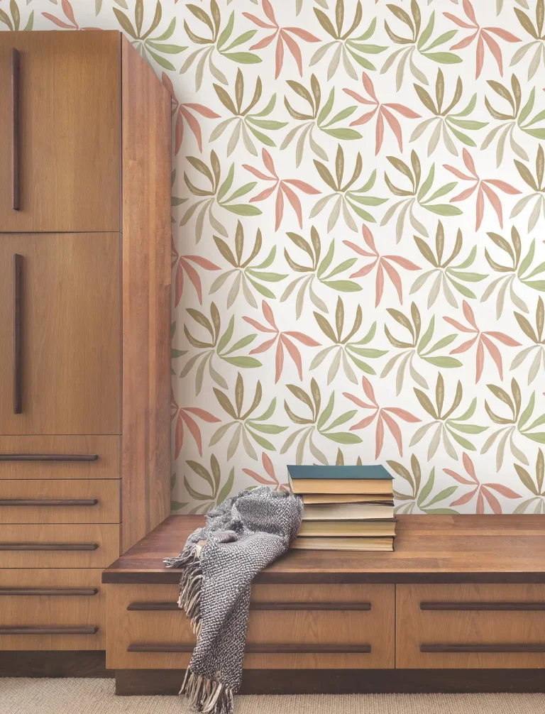 Little Garden Wallpaper - Leaf & Coral — Ảnh 5