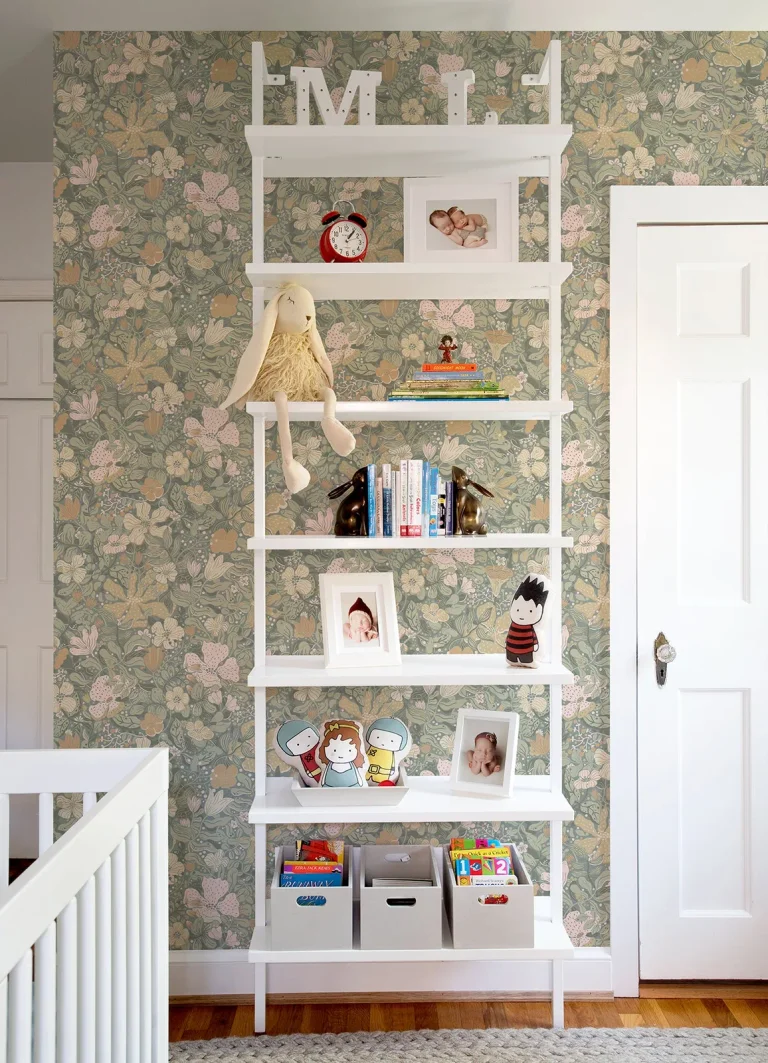 Midsommar Floral Medley Wallpaper - Grey — Ảnh 4