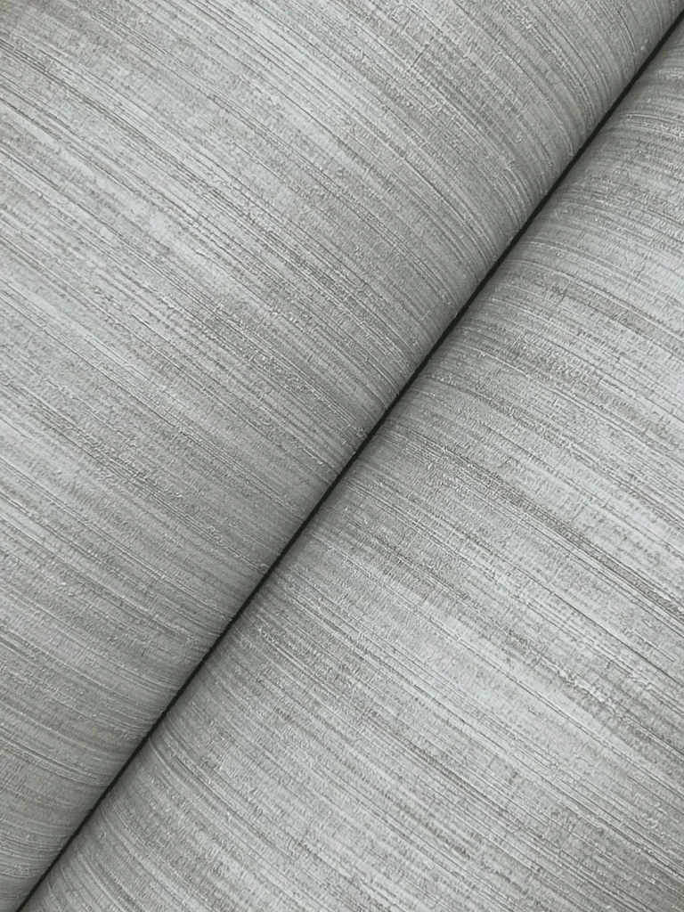 Silk Essence Faux Fabric Wallpaper - Light Green — Ảnh 6