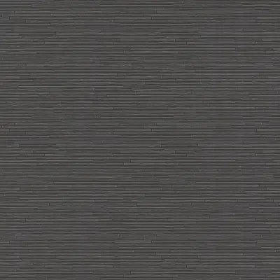 Ribbon Bamboo Wallpaper - Black/Silver