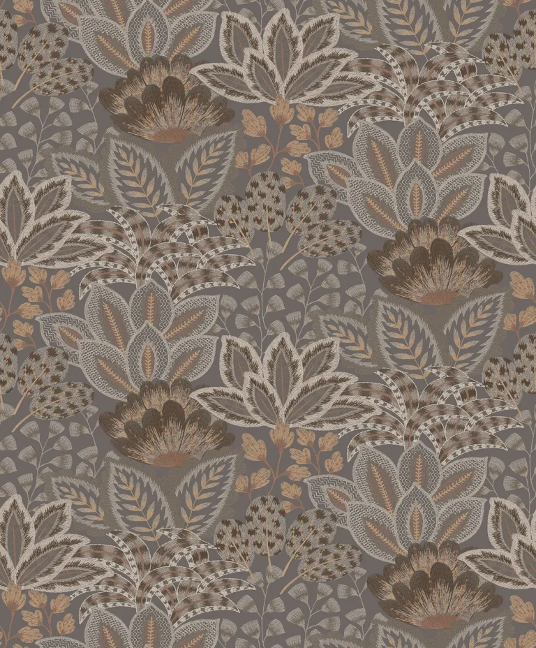 Catherine Botanical Wallpaper - Chocolate — Ảnh 3