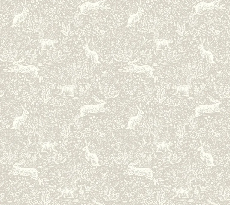 Rifle Paper Co. Fable Peel and Stick Wallpaper - Linen — Ảnh 4