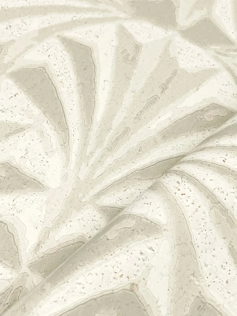 Candice Olson Sculpted Fans Wallpaper - Ivory — Ảnh 5