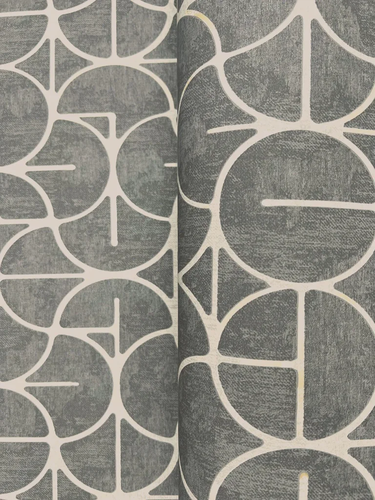 Looking Glass Wallpaper - Charcoal — Ảnh 4