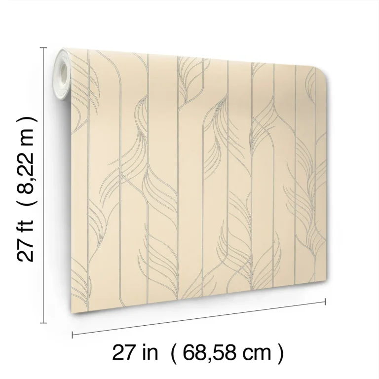 Candice Olson Elemental Thread Wallpaper - Neutral Pearl & Silver — Image 8