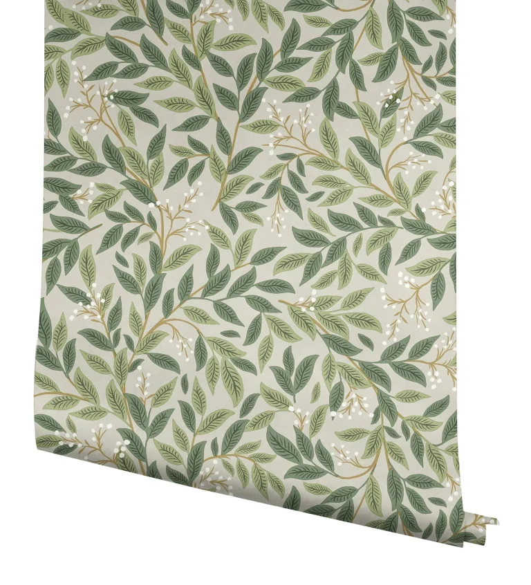Rifle Paper Co. Willowberry Peel and Stick Wallpaper - Linen — Image 6