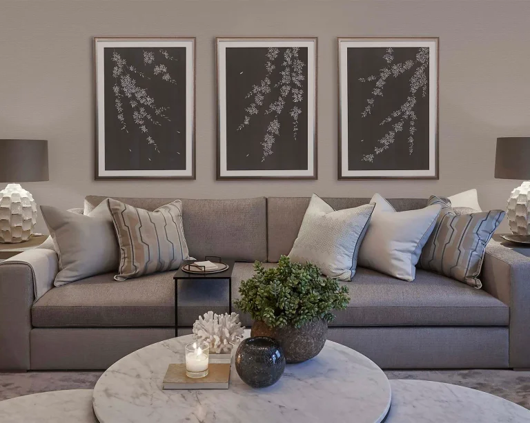 Okame Artwork - Branches In The Breeze - Small / Triptych — Image 5