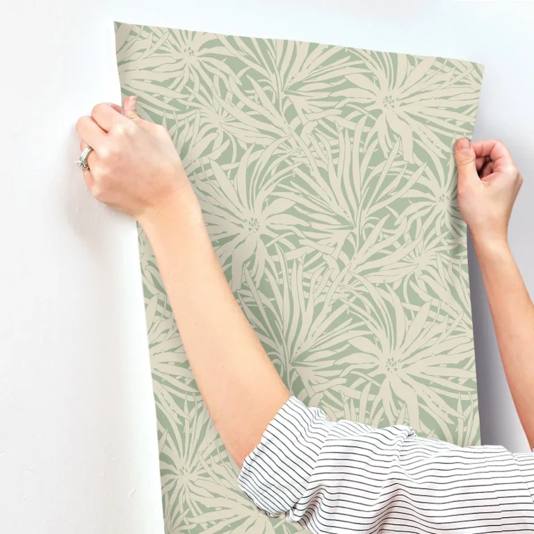 Floral Canopy Wallpaper - Olive — Ảnh 6
