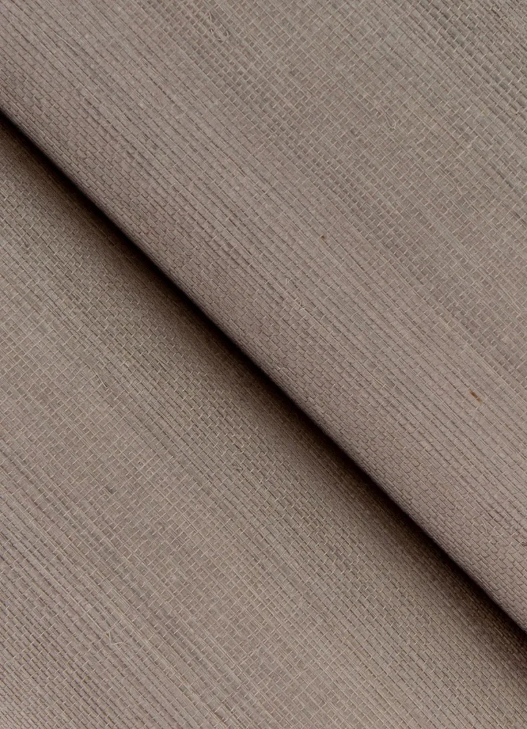 Weici Sisal Grasscloth Wallpaper - Ash — Image 2