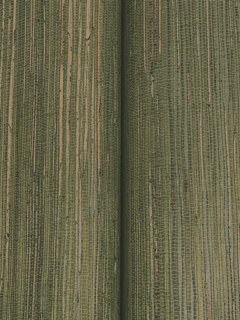 Ronald Redding Multicolored Hemp Wallpaper - Sage — Ảnh 5